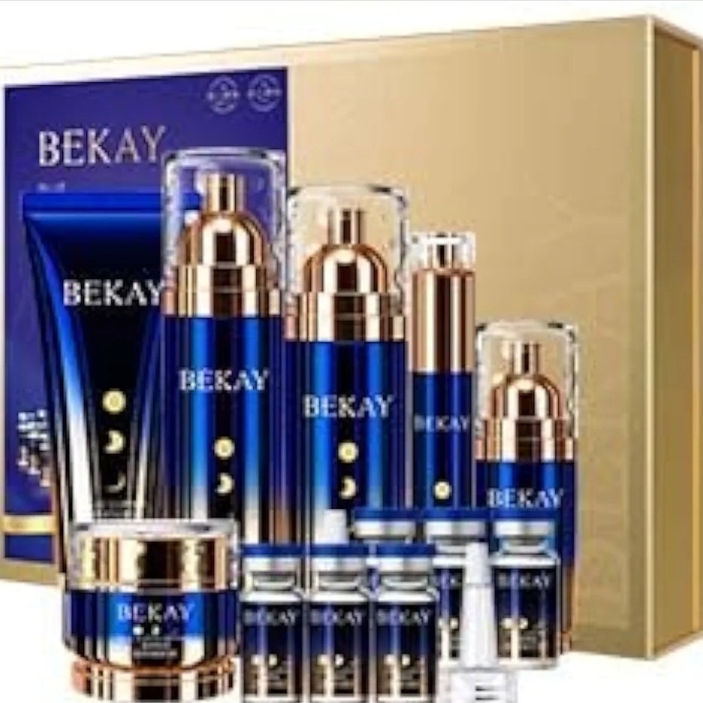 BEKAY Blue Copper Peptide Day and Night 12-piece set/Blue copper titanium